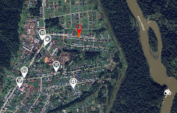 Квартира в двухквартирном жилом доме 59.1 кв. м. с. Турочак (№758)