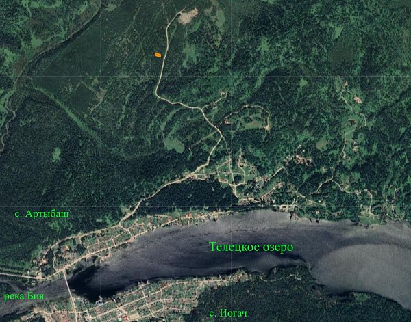 Земельный участок на Телецком озере, 13 соток с. Артыбаш (№698)