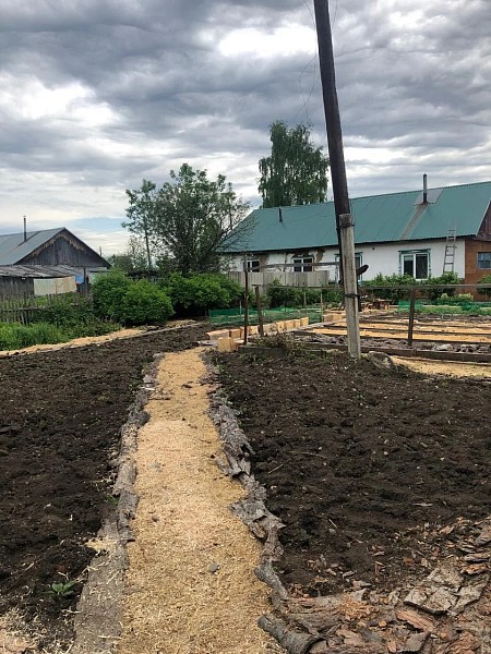 Квартира в двухквартирном жилом доме 60.3 кв. м. с. Дмитриевка (№783)